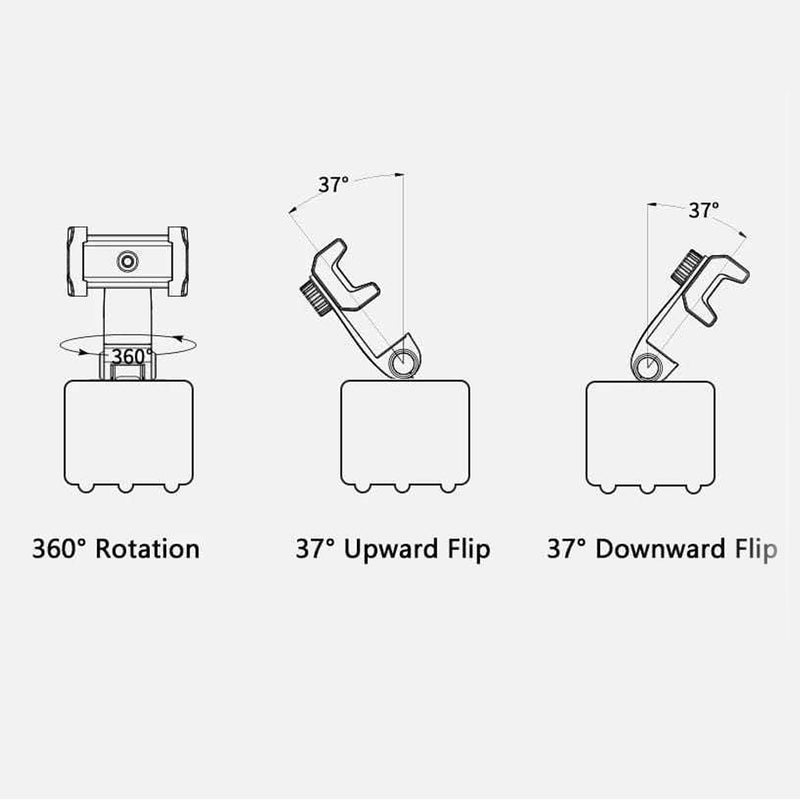 Auto-Tracking Smartphone Holder Handsfree Face Tracking Stand_4