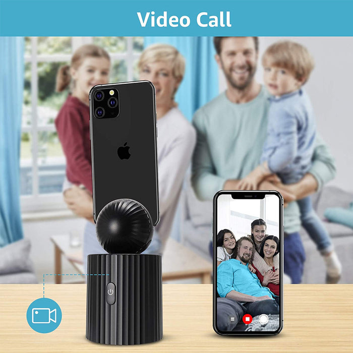 AI Smart Live Broadcast 360° with Face Recognition Phone Holder_12