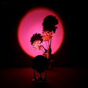 LED Multi-Color Sunset and Rainbow Spotlight Projector_4