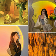 LED Multi-Color Sunset and Rainbow Spotlight Projector_14