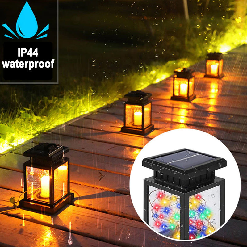Solar Powered Decorative LED Lamp Outdoor Garden Light_5