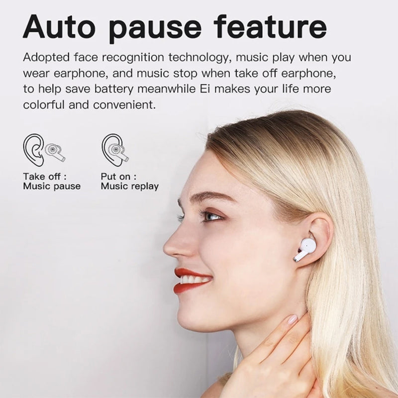 Wireless Earbud in-Ear Earphones with Charging Case and Mic_5
