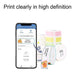 D11  Portable Wireless Thermal Inkless Bluetooth Label Printer_8