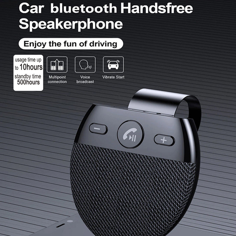 Rechargeable Wireless Handsfree Sun Visor Car Speakerphone (USB Power Supply)_14