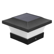 Solar Powered Outdoor Fence Gate Pillar Column Head Light_0
