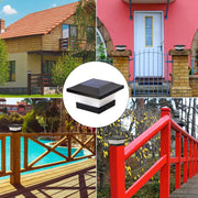 Solar Powered Outdoor Fence Gate Pillar Column Head Light_6