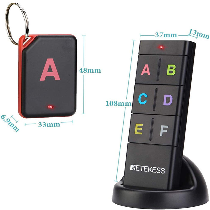 TH104 Key Finder Battery Operated Wireless Item Alarm Locator_9