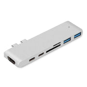 7-in-1 Multi-function Dual-head Type-C Hub Docking Station_4