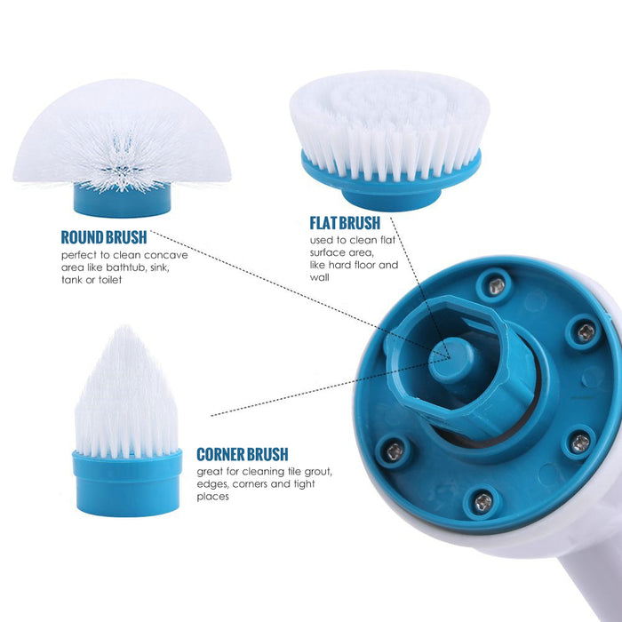 Rechargeable Cordless Turbo Power Electric Spin Scrubber_13