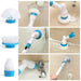Rechargeable Cordless Turbo Power Electric Spin Scrubber_5