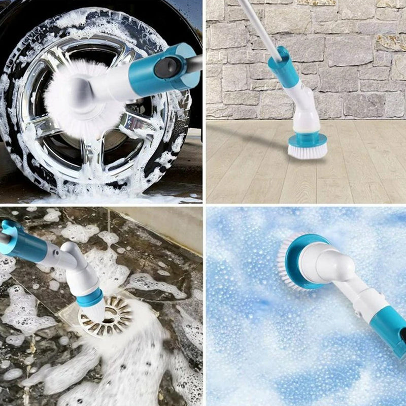 Rechargeable Cordless Turbo Power Electric Spin Scrubber_6