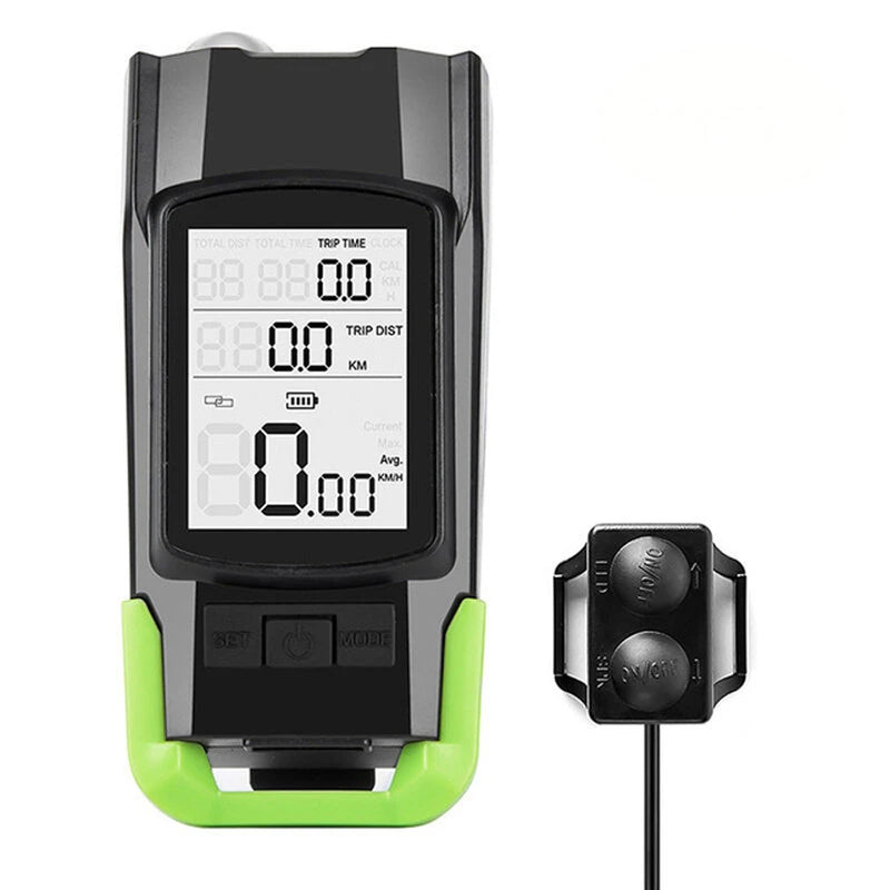 3-in-1 Bicycle Speedometer Rechargeable T6 LED Bike Light_19