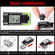 3-in-1 Bicycle Speedometer Rechargeable T6 LED Bike Light_8