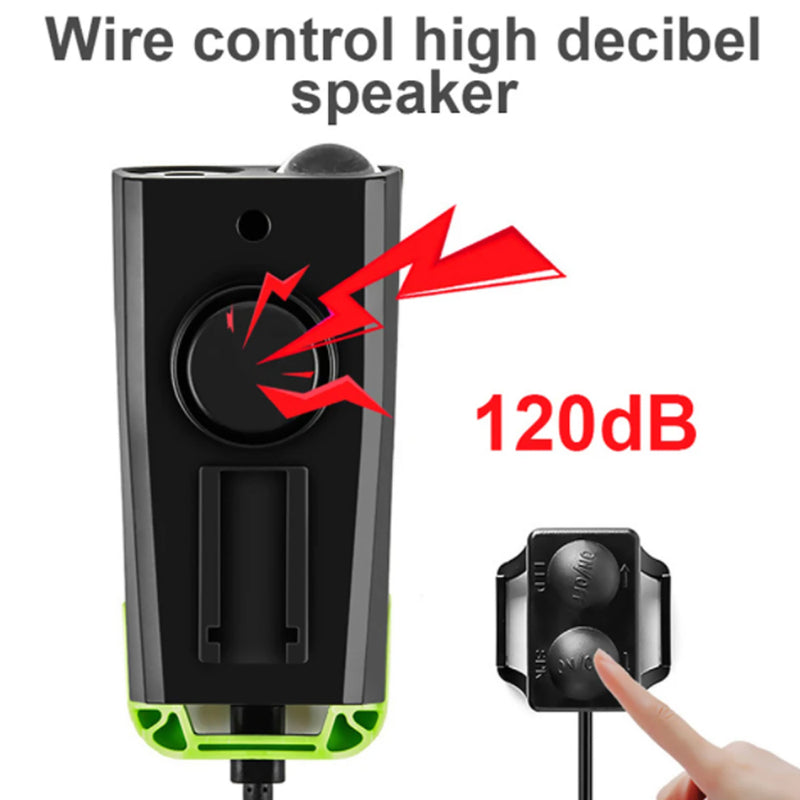 3-in-1 Bicycle Speedometer Rechargeable T6 LED Bike Light_13