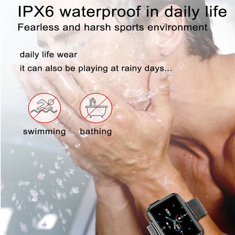 T91 1.4-inch Screen Bluetooth Fitness Band and Headphones_19