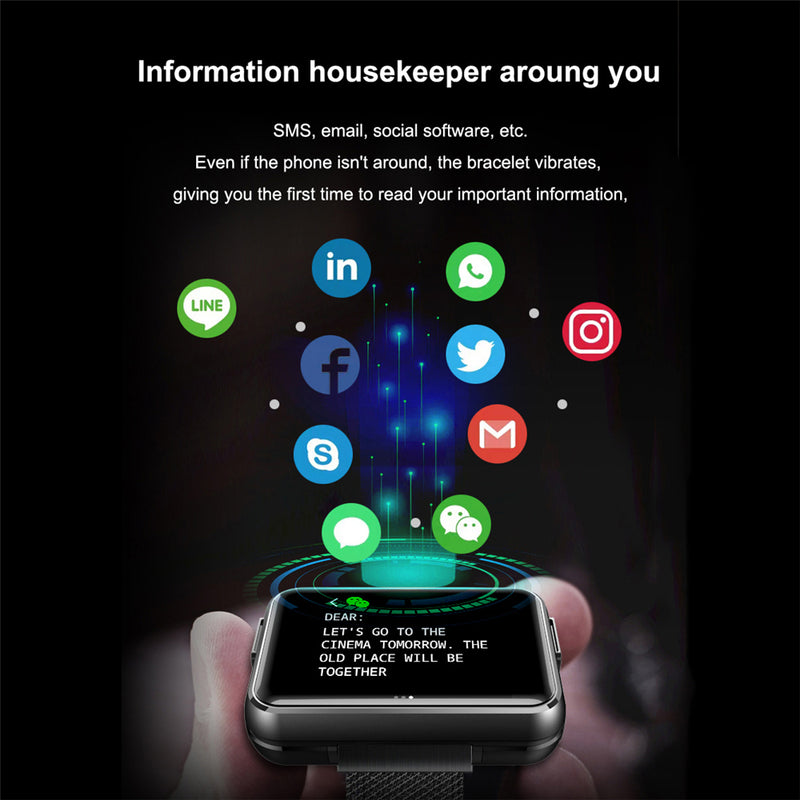 T91 1.4-inch Screen Bluetooth Fitness Band and Headphones_25