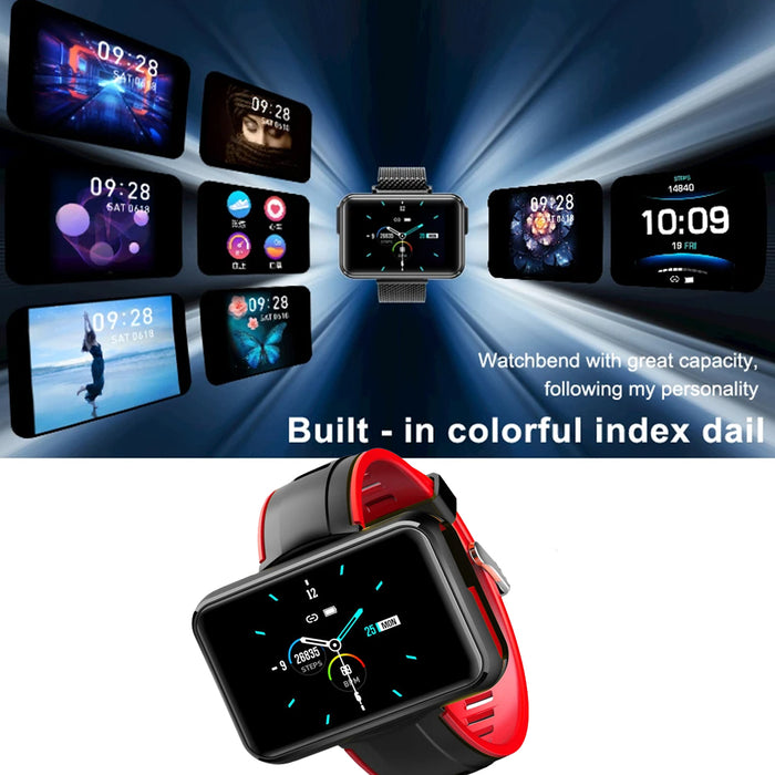 T91 1.4-inch Screen Bluetooth Fitness Band and Headphones_11