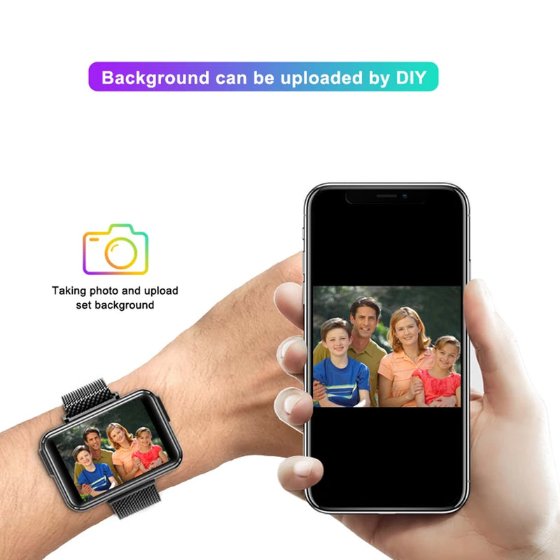 T91 1.4-inch Screen Bluetooth Fitness Band and Headphones_12