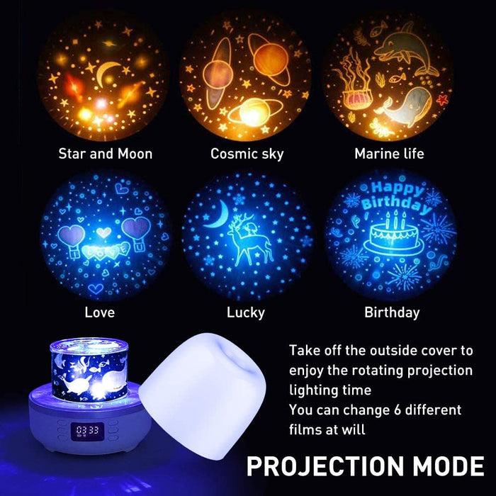 Multi-function Star Light Projector Bluetooth Speaker Night Lamp_11