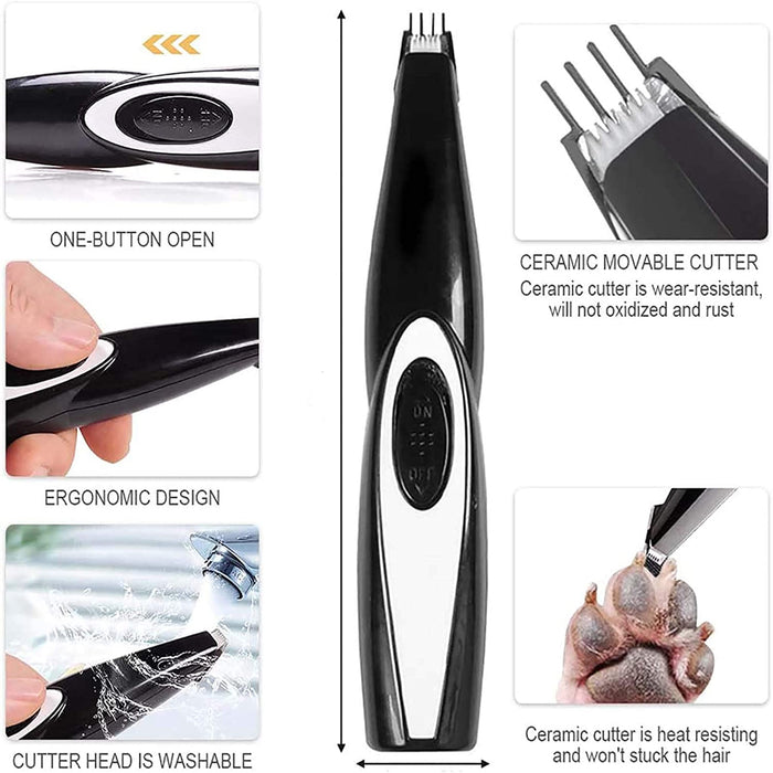 Electric Pet Hair Clipper and Trimmer Pet Grooming Tool_8