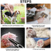 Electric Pet Hair Clipper and Trimmer Pet Grooming Tool_9