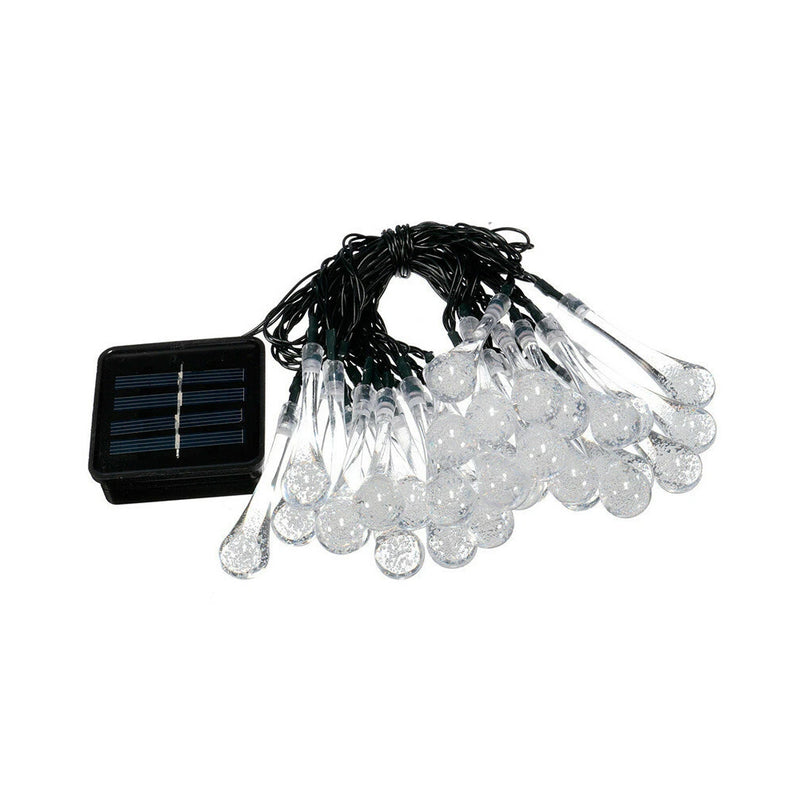 Solar Powered Outdoor Fairy LED Droplights Garden Decor_9