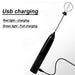 USB Rechargeable Automatic Milk Frother and Egg Beater_9