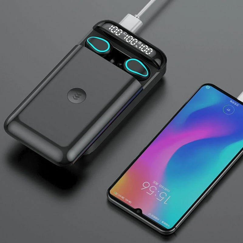 X38 6000mAh TWS Wireless Earphones with Charging Case_6