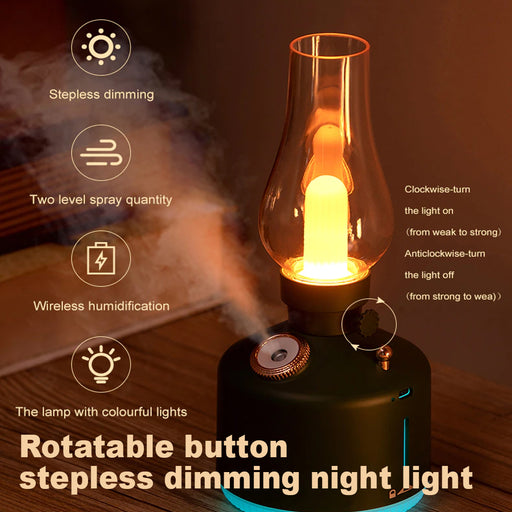 Kerosene Lamp Portable Air Humidifier and Essential Oil Diffuser_18