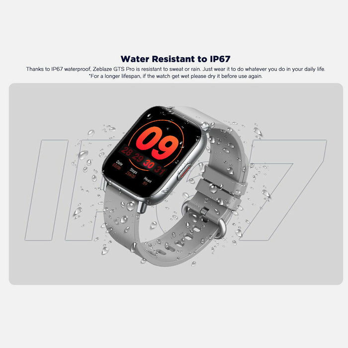 GTS Pro 180mAh 1.65 inch Unisex Touch Screen Smartwatch_16