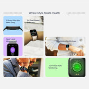 GTS Pro 180mAh 1.65 inch Unisex Touch Screen Smartwatch_10