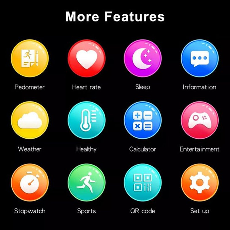 Ideapro i8 Smartwatch Full Touch Fitness and Heart Rate Monitor_15
