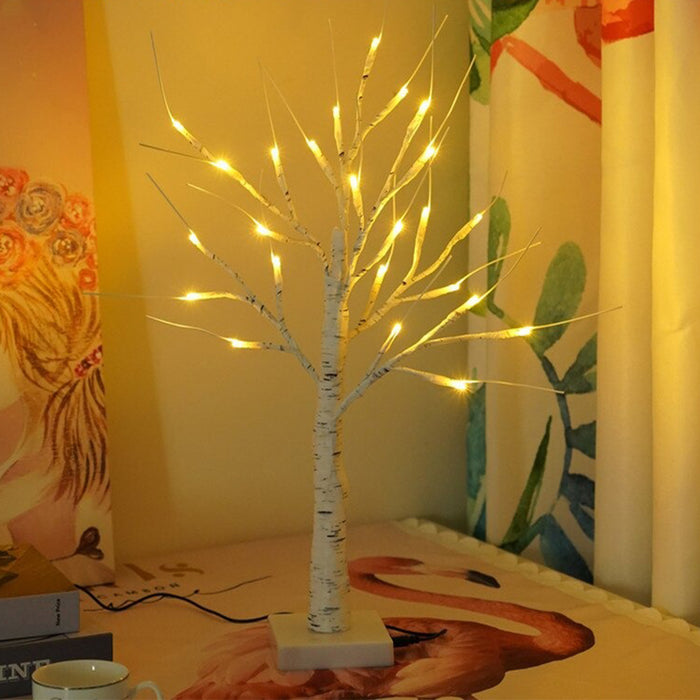 LED Illuminated Birch Tree for Home and Holiday Decoration_19