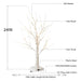 LED Illuminated Birch Tree for Home and Holiday Decoration_4
