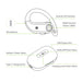 TWS Wireless Earbuds Over Ear Earphones with Charging Case_7