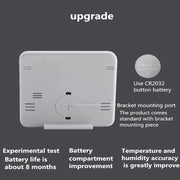 Thermometer and Humidity Monitor with 3.2” LCD Display_10