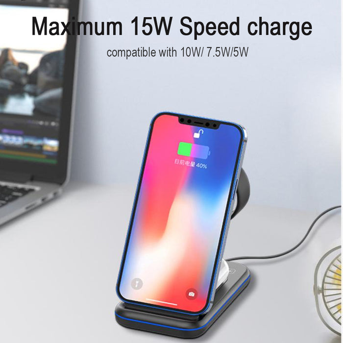 3-in-1 Foldable Wireless Charging Station for QI Enabled Devices_4