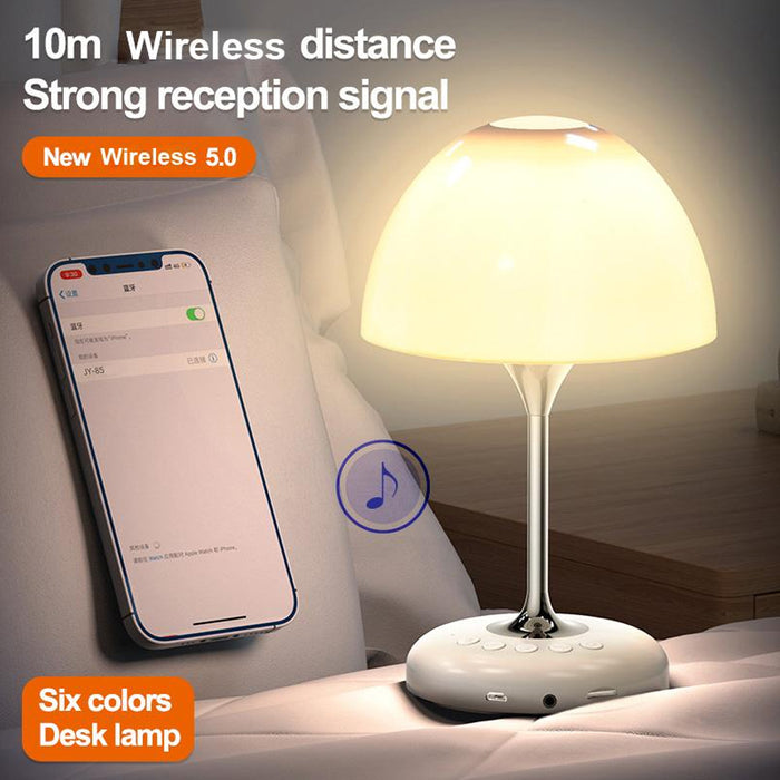 LED Bedside Lamp and Wireless Bluetooth Speaker and FM Radio_16