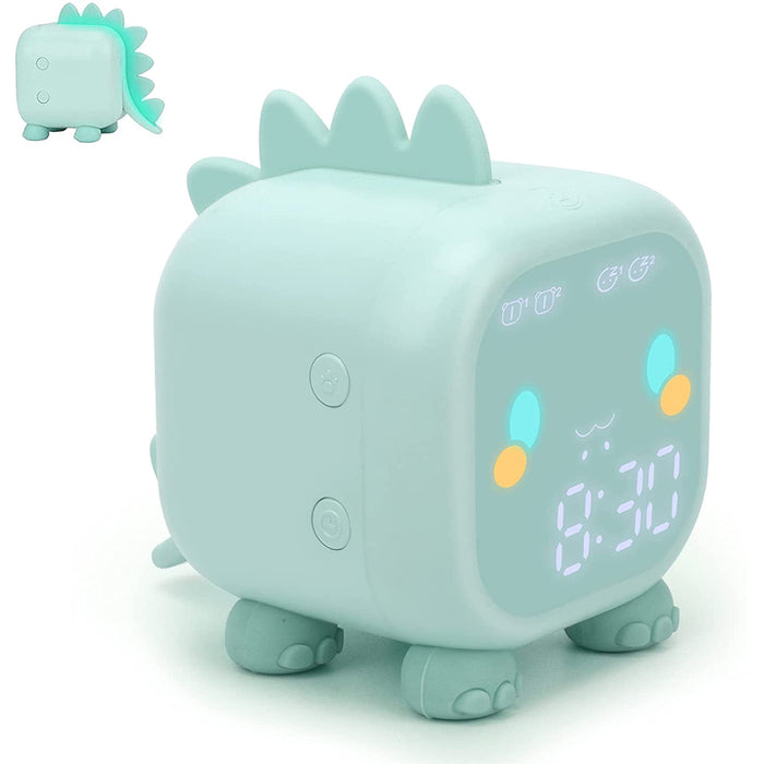 Sleep Training Digital Kid’s Dinosaur Rechargeable Alarm Clock_16