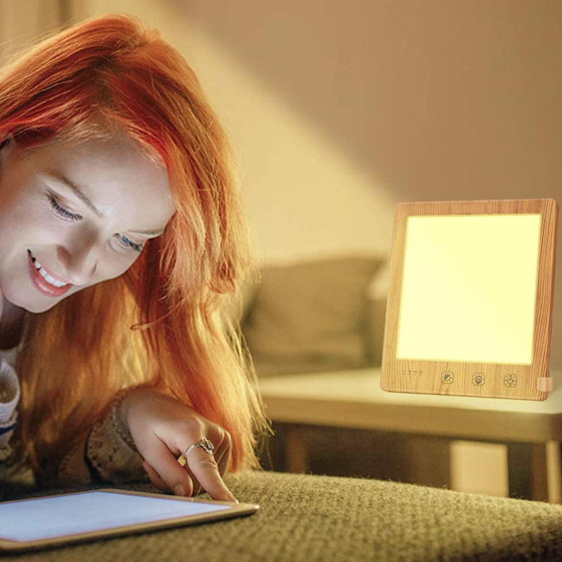 Portable UV Free Light Therapy Lamp with Stepless Brightness_3