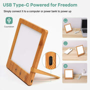 Portable UV Free Light Therapy Lamp with Stepless Brightness_6