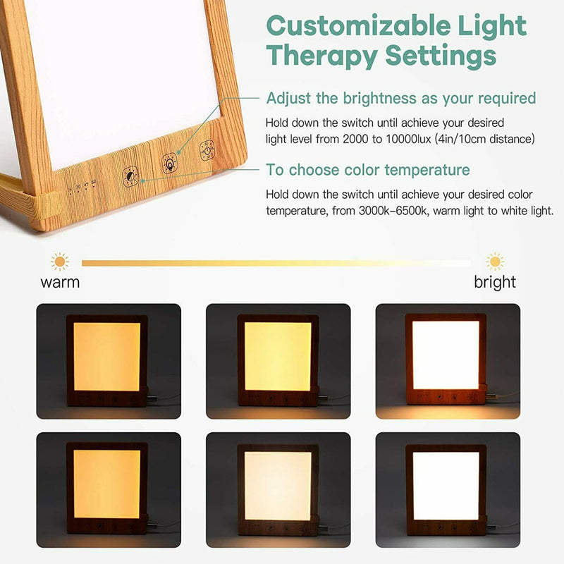 Portable UV Free Light Therapy Lamp with Stepless Brightness_8
