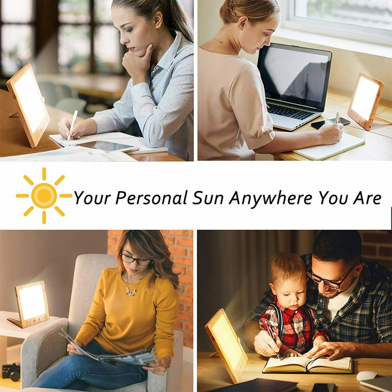Portable UV Free Light Therapy Lamp with Stepless Brightness_1