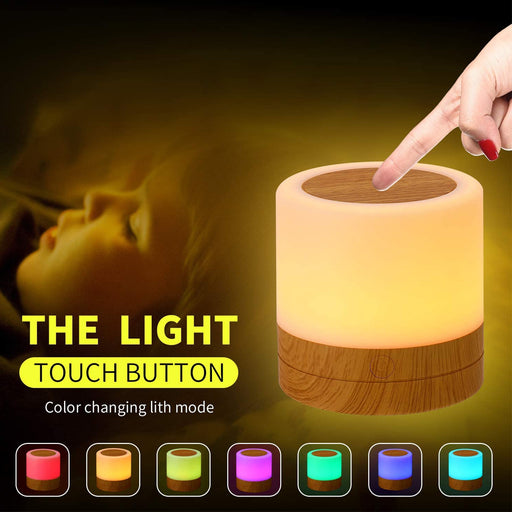 Rechargeable Portable Remote Controlled Touch Lamp Night Light_9