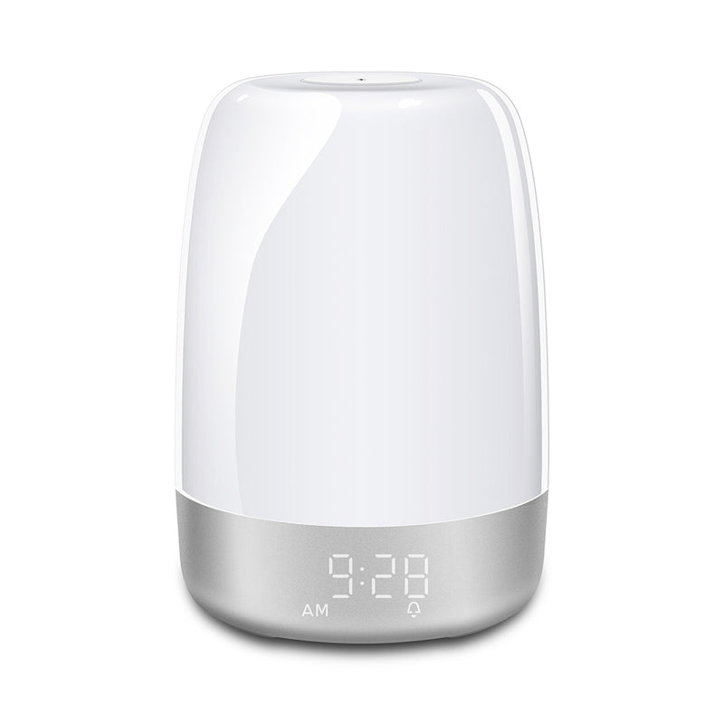 Dimmable Bedside Touch Night Light with Alarm Clock Function_12