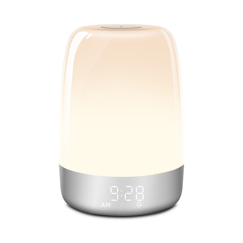 Dimmable Bedside Touch Night Light with Alarm Clock Function_13