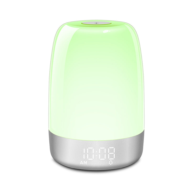 Dimmable Bedside Touch Night Light with Alarm Clock Function_16