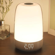 Dimmable Bedside Touch Night Light with Alarm Clock Function_17