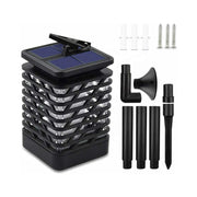 Flickering Flame Solar Powered Outdoor Garden Lantern_8