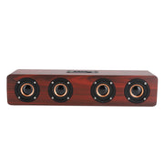 W8 Wooden Wireless Heavy Bass Speaker and Subwoofer Soundbar_0
